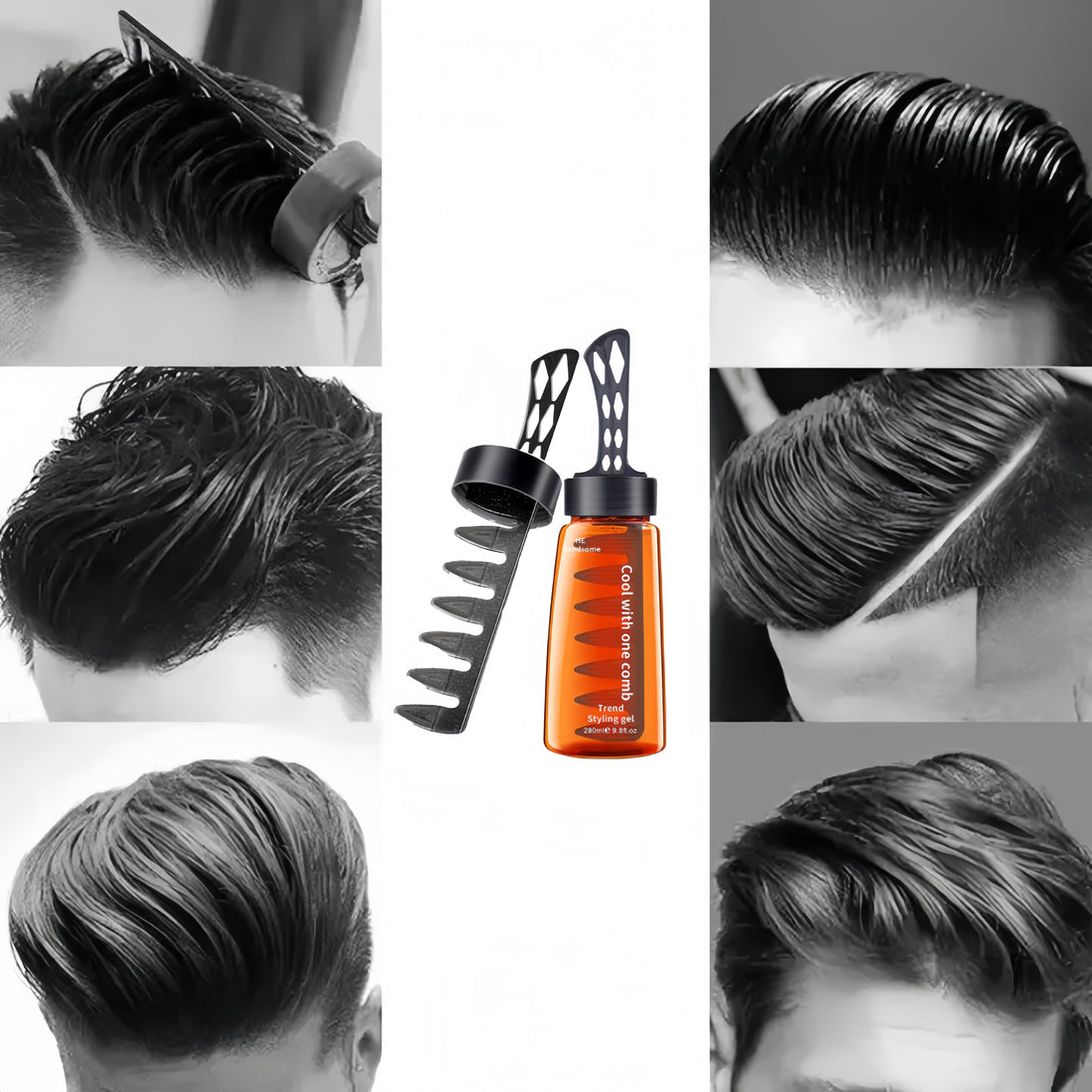 Hair Styling Gell Cool With Comb